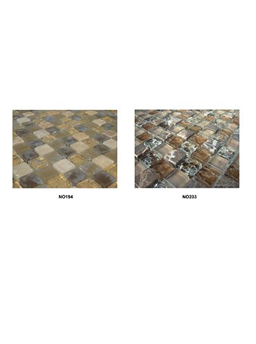 Glass Marble Metal Mixed